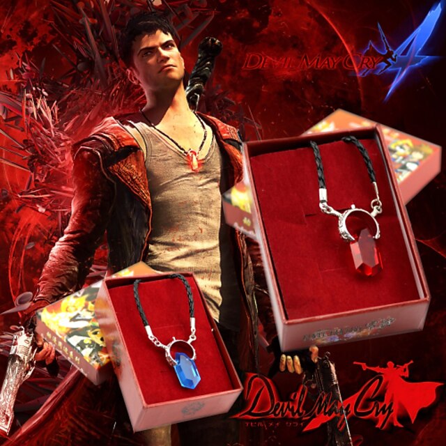  Jewelry Inspired by Devil May Cry Cosplay Anime / Video Games Cosplay Accessories Necklace Artificial Gemstones / Alloy Men's / Women's 855