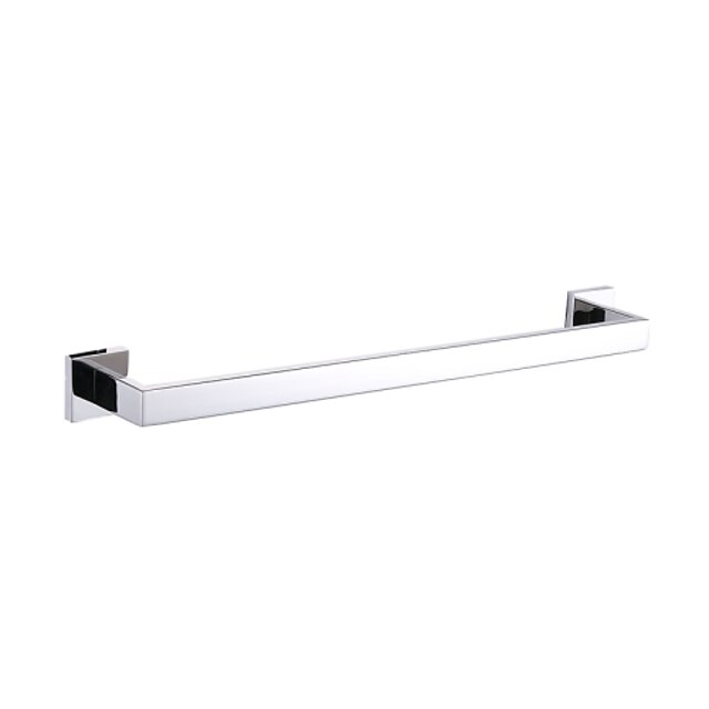  Towel Bar Contemporary Stainless Steel 1 pc - Hotel bath 1-Towel Bar