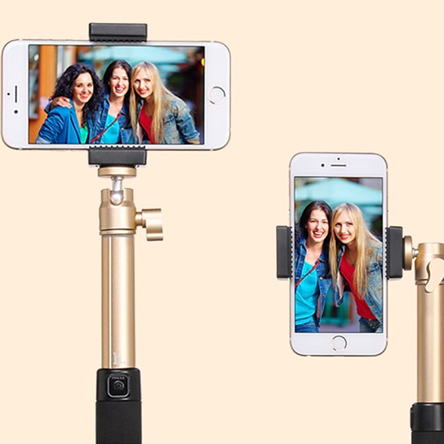  hoco® geïntegreerd opvouwbare slimme schieten bluetooth smartphone selfie stok (33-90cm)
