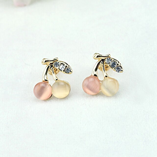  Women's Stud Earrings Drop Earrings European Fashion Cubic Zirconia Gold Plated Earrings Jewelry Gold For