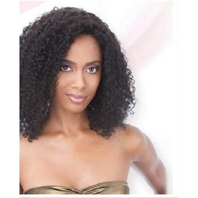  in stock 10 30inch afro kinky curly lace front wigs 130 density brazilian virgin human hair u part wig for black women