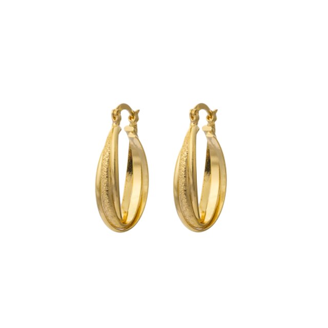  Women's Unique Design 18K Gold Plating Earrings