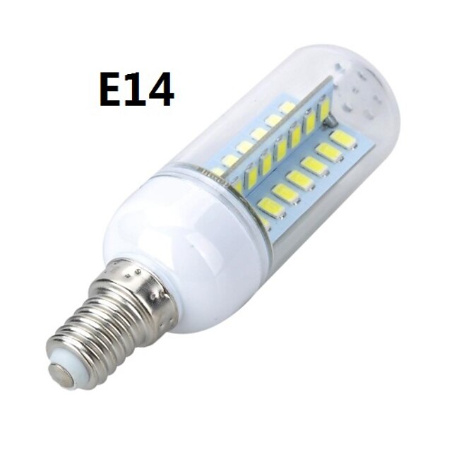  E14 E26/E27 LED-maissilamput T 56 LEDit SMD 5730 Lämmin valkoinen Kylmä valkoinen 800-900lm 3000-3500K AC 220-240V 