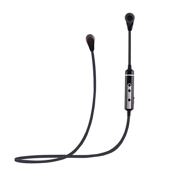 In Ear Wireless Headphones Plastic Mobile Phone Earphone with Volume Control / with Microphone / Noise-isolating Headset