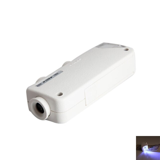  160x ~ 200x zoom mikroskop s bílou 1-LED osvětlení světla (3xlr1130)