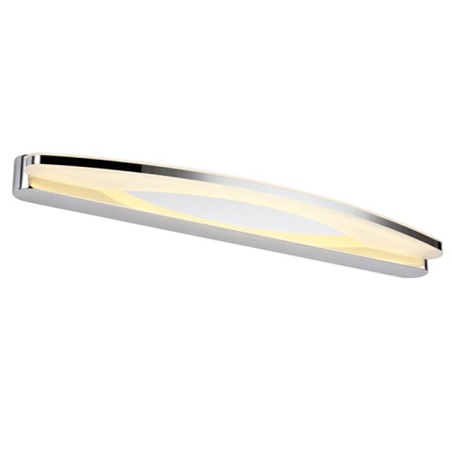  Modern / Contemporary Bathroom Lighting Metal Wall Light 90-240V 0.2W / LED Integrated