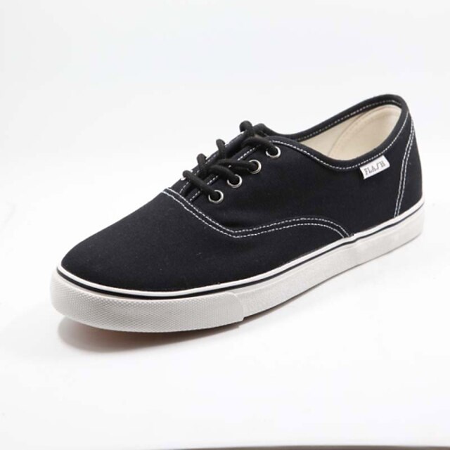  Men's Shoes Fabric Casual Fashion Sneakers Casual Black / Blue / Gray