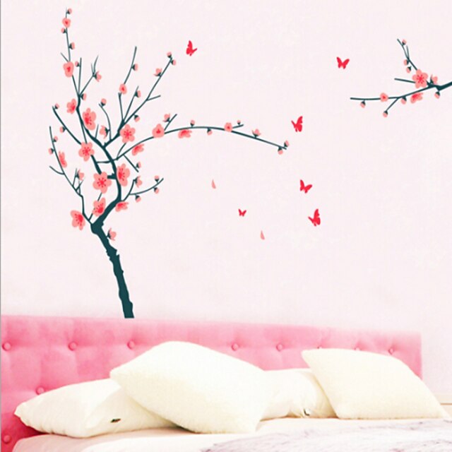  Wall Decal Decorative Wall Stickers - Plane Wall Stickers Animals Still Life Romance Fashion Florals Fantasy Botanical Removable