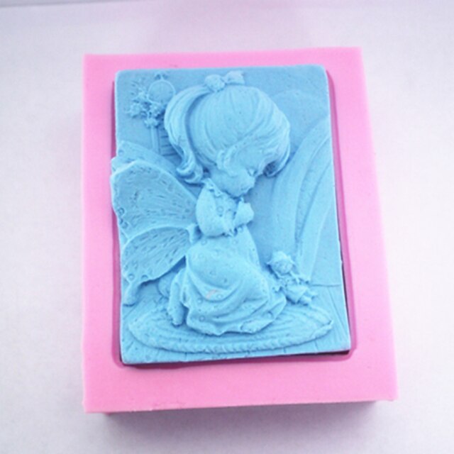  Baking Molds 3D The Little Girl Soap Mold