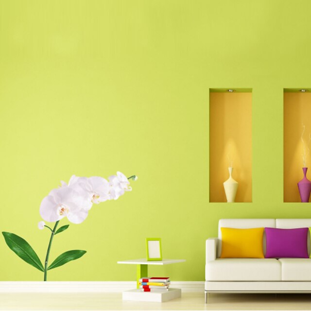  wall stickers da parete in stile decalcomanie fiore creativo adesivi murali in pvc