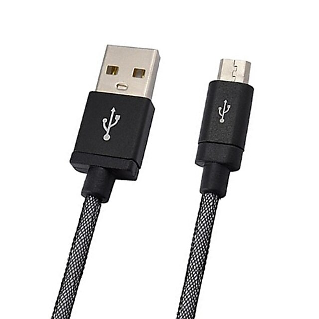  Micro USB 2.0 / USB 2.0 Cable Normal Aluminum / Plastic USB Cable Adapter For