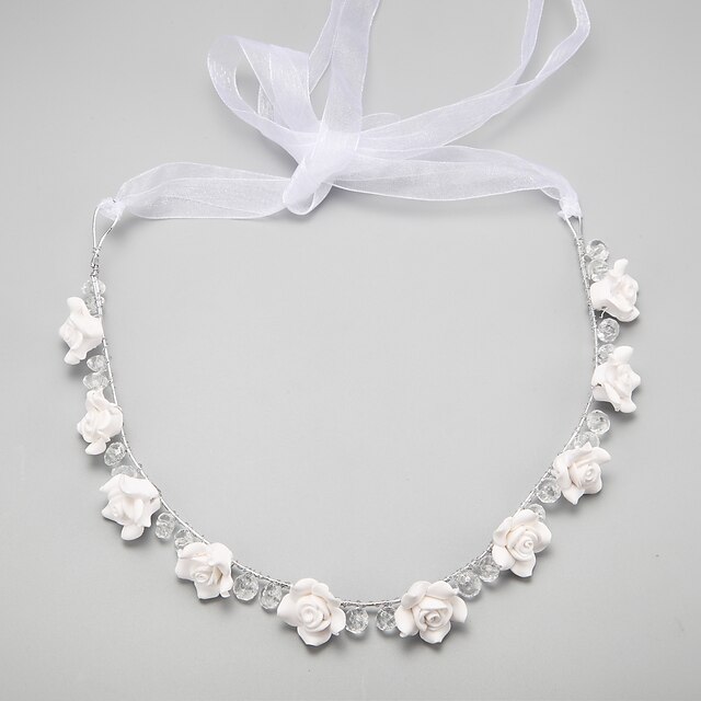  Imitation Pearl / Alloy Headbands / Headwear with Floral 1pc Wedding / Special Occasion Headpiece
