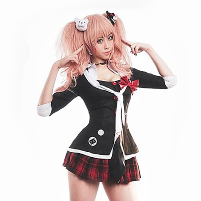 Toys & Hobbies Cosplay & Costumes | Inspired by Dangan Ronpa Junko Enoshima / Schoolgirls Video Game Cosplay Costumes Cosplay Su