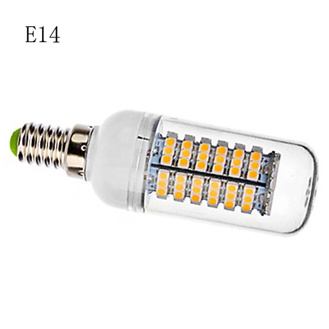  5W E14 / G9 / E26/E27 LED Λάμπες Καλαμπόκι T 138 SMD 3528 440 lm Θερμό Λευκό / Ψυχρό Λευκό AC 220-240 V