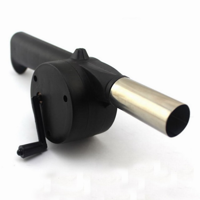 BBQ Air Blower Single for Plastics Stainless Steel Outdoor Hiking Camping Outdoor