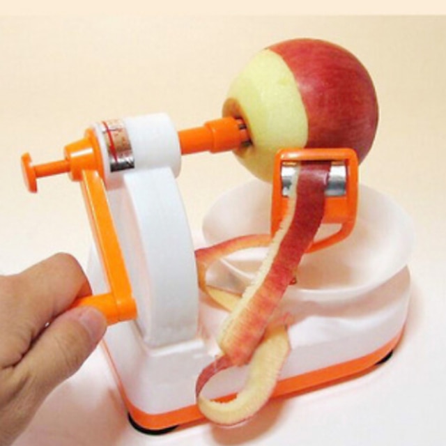  hoogwaardige creatieve handleiding roestvrij staal appel peeling machine (kleur random)