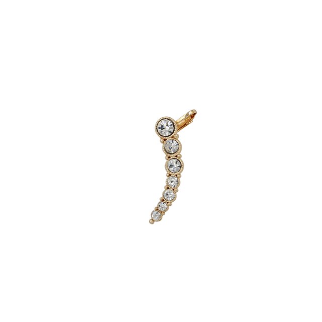  Γυναικεία Χειροπέδες Ear Στρας Προσομειωμένο διαμάντι Σκουλαρίκια Κοσμήματα Χρυσαφί / Ασημί Για Γάμου Πάρτι Καθημερινά Causal Αθλητικά