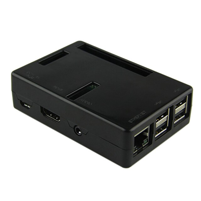  ABS-Gehäuse / Box für Raspberry Pi Model B 2& Raspberry Pi b + - schwarz