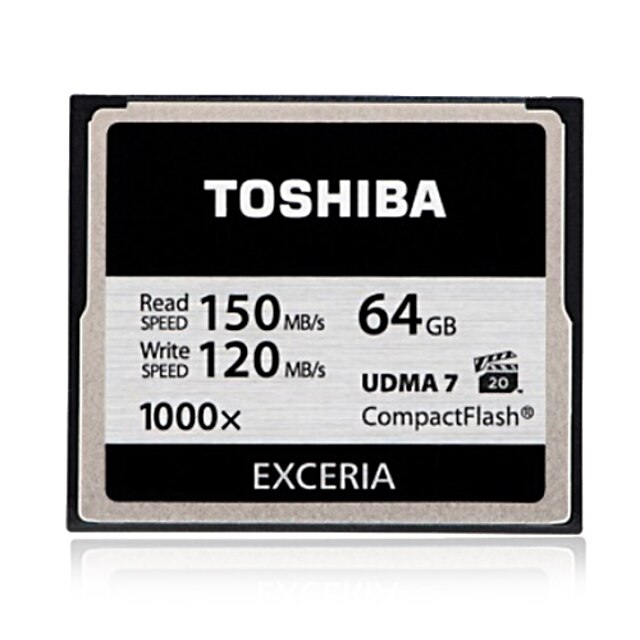  Toshiba 64 Гб Compact Flash  CF Card карта памяти EXCERIA 1000X