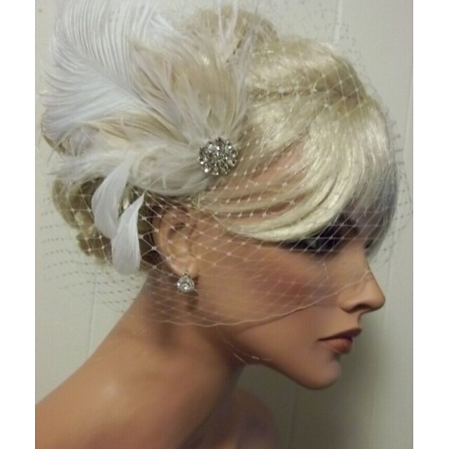  Piume Accessori per capelli Pelle Accessori Parrucche Per donna pezzi 6-10cm cm