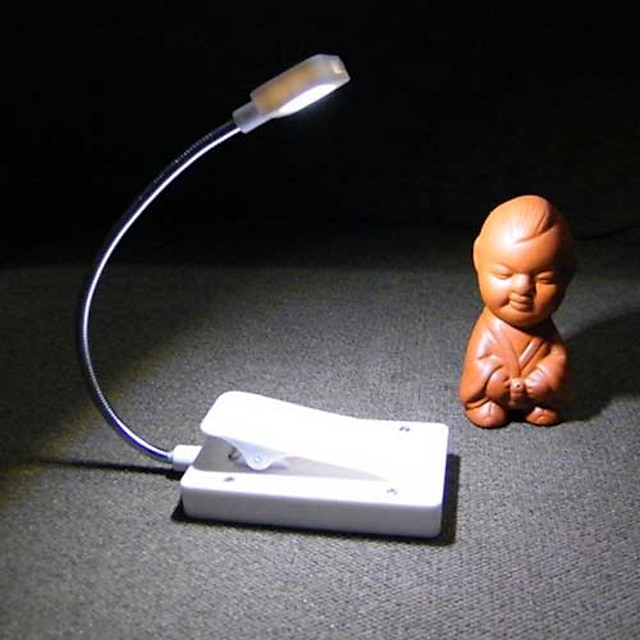  USB et solaire alimenté conduit lampe de lecture multi-fonction lampe de table clip-on conduit de lumière d'urgence