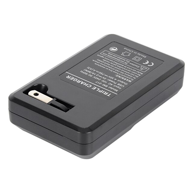  Battery Charger Battery For Action Camera Gopro 4 Gopro 2 ABS - 4