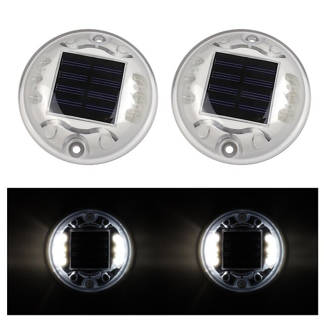 2pcs Decoration Light Solar Waterproof / Rechargeable