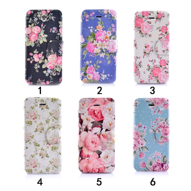  Case For iPhone 5C / Apple iPhone 5c Full Body Cases Hard PU Leather