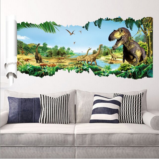  Animals Wall Stickers Plane Wall Stickers Decorative Wall Stickers, PVC Home Decoration Wall Decal Wall