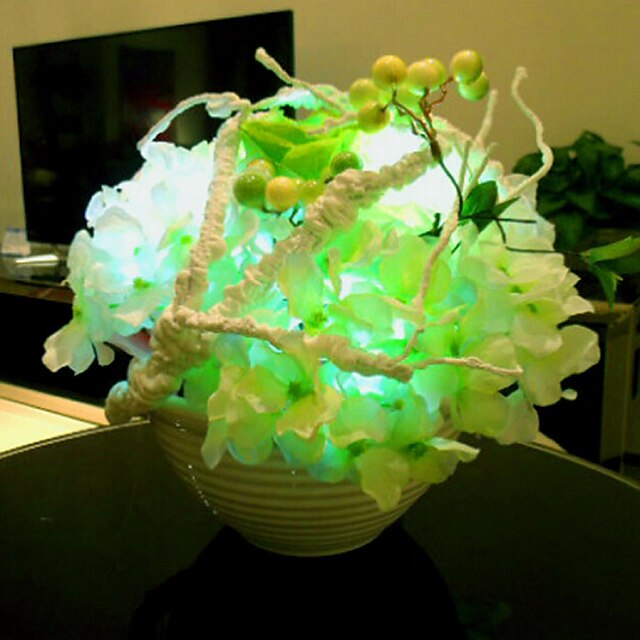  大切ローズ®古典LEDライトシミュレーションの花瓶は、空気の花ロマンチックな誕生日の結婚式のギフトnovety項目を浄化