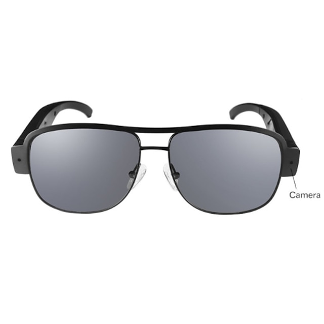  eyewear dvr videokamera solbriller 32gb hd 1080p 12MP mini kamera digital video recorder (uten minnekort)