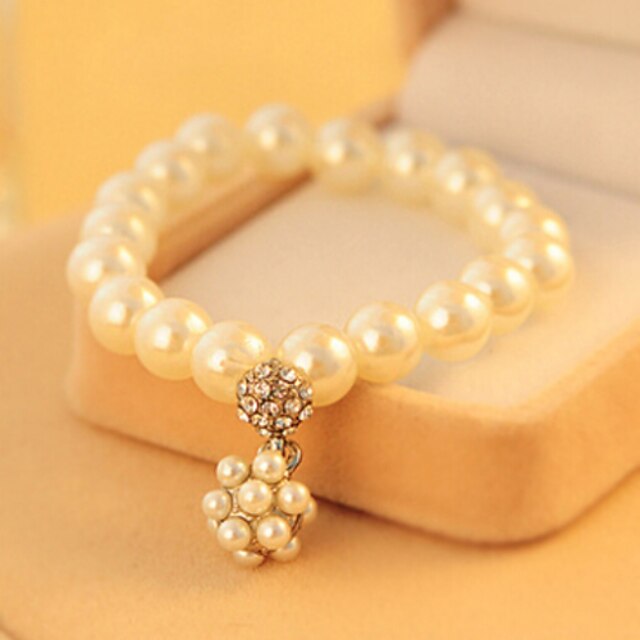  Women's Vermeil Chain With Non Stone Bracelet Classical Feminine Style