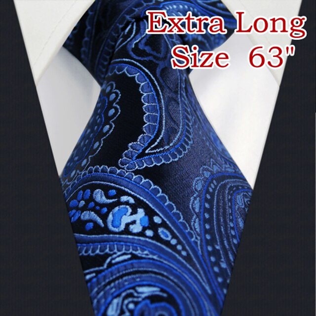  uxl11 shlax&Flügel-Männer Krawatte Krawatten Marineblau dunkles Paisley Seide handgemachte neue Geschäfts
