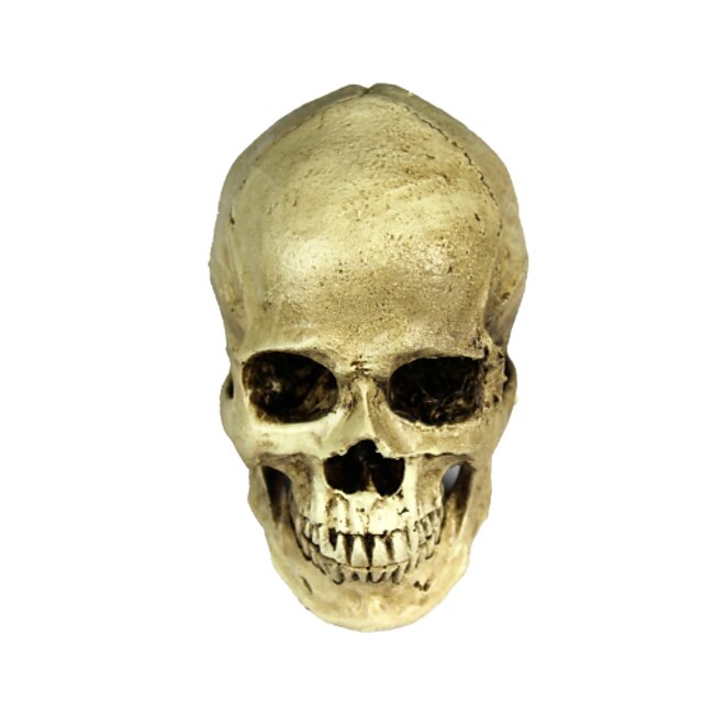 Halloween 2-in-1 Emulational Resin Skull Decoration