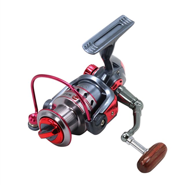  Mulinelli da pesca Mulinelli per spinning 5.2:1 Rapporto di trasmissione+11 Cuscinetti a sfera Pesca a mulinello / Pesca a ghiaccio / Spinning - XY3000 / Pesca di acqua dolce / Pesca di carpe