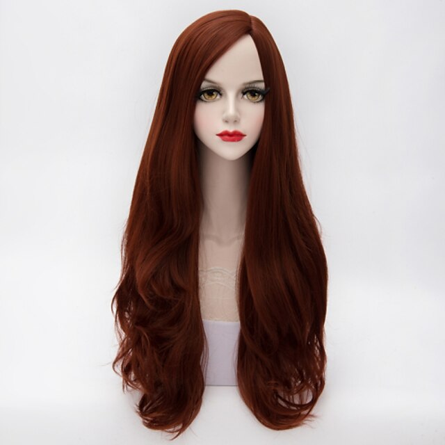  Synthetic Wig Straight Synthetic Hair Wig Women's Capless