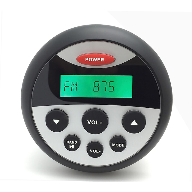  h-808 MP3 עמיד למים& FM / AM רדיו סטריאו אודיו עם עגלת forgolf פונקציית Bluetooth