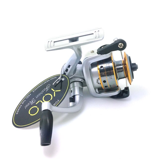  Fishing Reel Spinning Reel 4.8:1 Gear Ratio+3 Ball Bearings Hand Orientation Exchangable Bait Casting / Ice Fishing / Spinning - LI150A / Freshwater Fishing / Carp Fishing / General Fishing