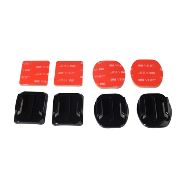  Adhesive Mounts Mount / Holder For Action Camera Gopro 5 Gopro 4 Gopro 3 Gopro 3+ Gopro 2 Ski / Snowboard Film and Music Rock Climbing