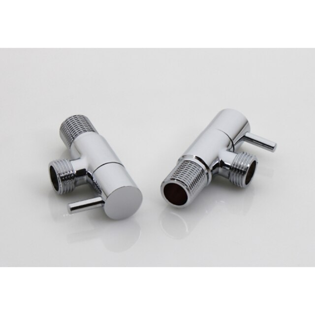  Acessório Faucet - Qualidade superior - Moderna Latão Adaptador de tubulação roscada - Terminar - Cromado