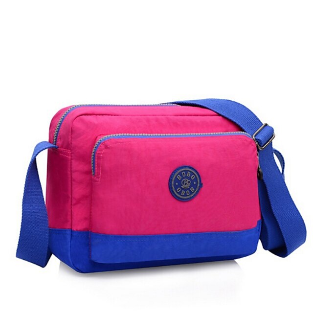  Women Nylon Casual / Outdoor Shoulder Bag Purple / Blue / Green / Yellow / Red