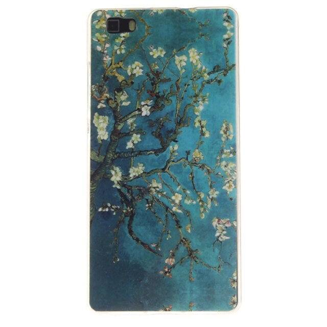  Case For Huawei / Huawei P8 Lite Huawei P8 Lite / Huawei IMD Back Cover Tree Soft TPU