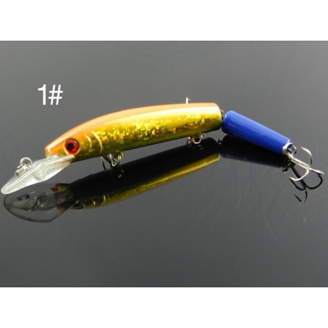  5 pcs Fishing Lures Minnow Sinking Bass Trout Pike Sea Fishing General Fishing Trolling & Boat Fishing Hard Plastic