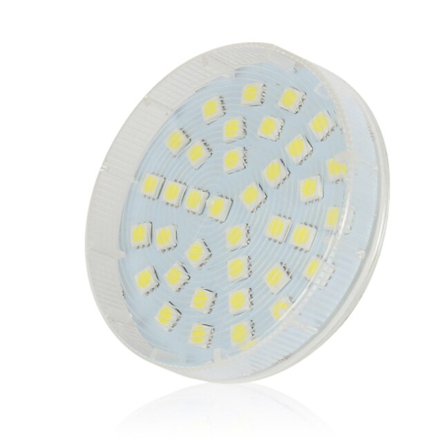  1pc GX53 5W 400-500LM 36 LED Beads SMD 5050 Warm White / Cold White / Natural White 220-240 V / RoHS / FCC