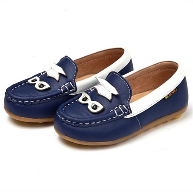  Baby Shoes Casual Leather Loafers Blue / Brown / Yellow / Red / White