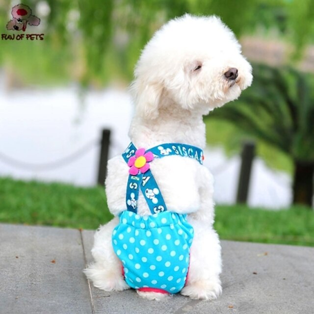  Cat / Dog Pants Multicolor Dog Clothes Summer / Spring/Fall Polka Dots Casual/Daily / Fashion