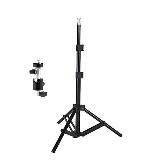  LS-601 mini lightstand / stativ / lys stativ / fatning fotografisk udstyr studio stå + d-beslag