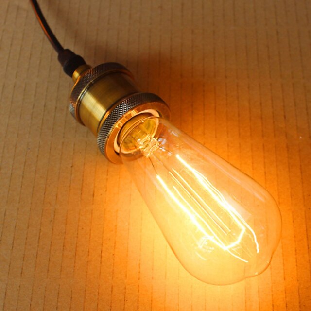  1pc 40 W E26 / E26 / E27 / E27 ST64 Incandescent Vintage Edison Light Bulb 220-240 V