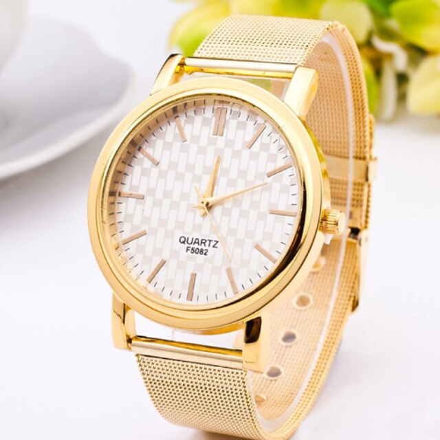  Mulheres Relógio de Moda / Relógio Elegante Lega Banda Prata / Dourada