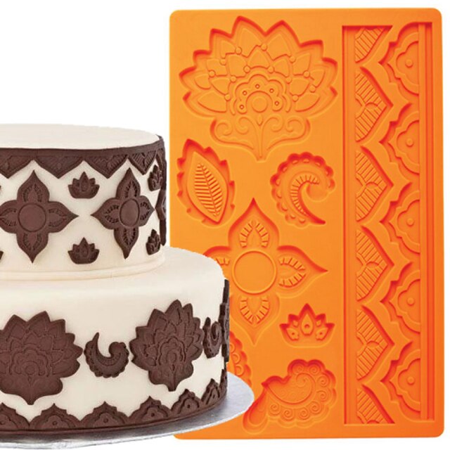  1kpl Muovi Kakku kakku Muotit Bakeware-työkalut